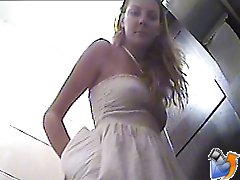 3 movies - Dirty voyeur videos from ladies' room in the city mall