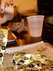 8 pictures - Georgia Ames Pizza Night