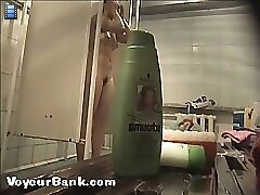 12 movies - Joyful young puss with bushy pubis takes a shower Part 3