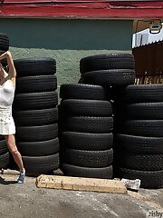 8 pictures - Vivi Kuanas Sells Me Tires