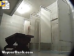 12 movies - Hot blonde takes shower without taking panties off Part 1