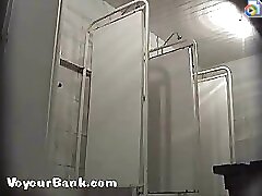 12 movies - Spying after slim longhaired honey with bushy twat Part 1