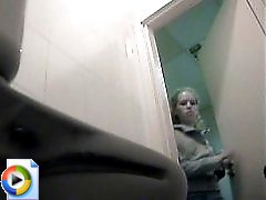 3 movies - Hot clips from spy camera planted in ladies room