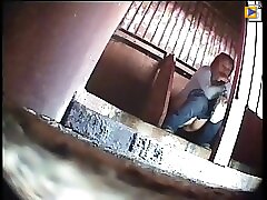 6 movies - Gals recorded relieving themselves boldly in a bathroom with a covert device Part 3