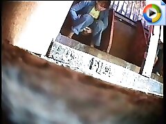 6 movies - Unfortunate women filmed urinating in a public restroom Part 1