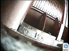 6 movies - Three gals recorded relieving themselves connected with a private bathroom Part 3
