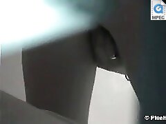 10 movies - Spectator records an oblivious bikini beauty in a restroom moment Part 3