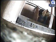 6 movies - Ladies captured peeing in exposed cubicles of a communal toilet Part 2
