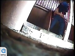 6 movies - Both young and mature women filmed in a public restroom Part 1