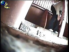 6 movies - Curvaceous women filmed urinating in a public restroom Part 1