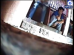 6 movies - Camera captures women urinating in a park’s public restroom Part 1