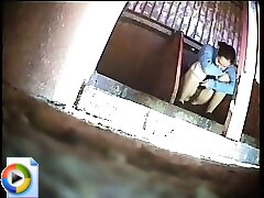 6 movies - Fascinating footage from a female bathroom in a park Part 3