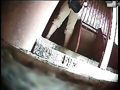6 movies - Young and older gals recorded in a shared bathroom Part 3