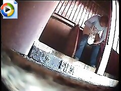 6 movies - Gals recorded relieving themselves boldly in a bathroom with a covert device Part 3