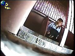 6 movies - Senior and young gals recorded relieving themselves in a shared area Part 3