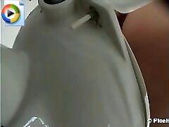 8 movies - Sporty gal with a astounding build recorded peeing in a communal spot Part 3