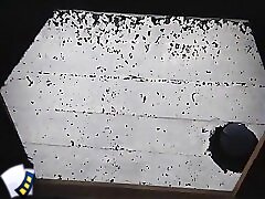 6 movies - Videos from a discreet camera capturing women in a busy beach restroom Part 1