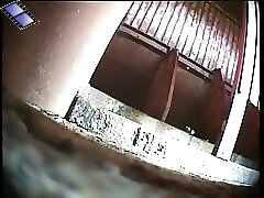 6 movies - Three gals recorded relieving themselves connected with a private bathroom Part 3