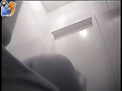 12 movies - Watcher captures ladies peeing in a warehouse toilet Part 2