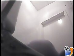 12 movies - Spectator records gals relieving themselves in a warehouse bathroom Part 3